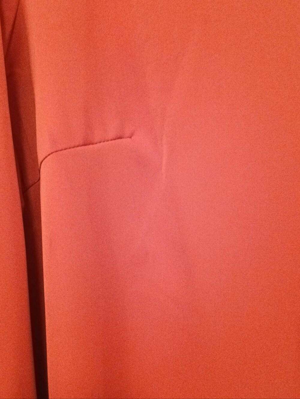 Agnes Orinda NWT Long Sleeve Blouse Women's Size 2X Rust Orange Neutral Fall - Picture 4 of 8